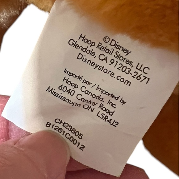 Winnie The Pooh 12in Plush Soft Authentic Disney Store Exclusive - Picture 5 of 6